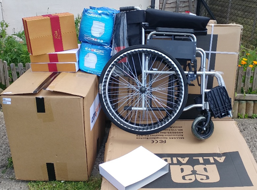 REACT SENDS IT’S FIRST DONATION TO THIRTY-SEVEN CHILDREN IN GHANA.