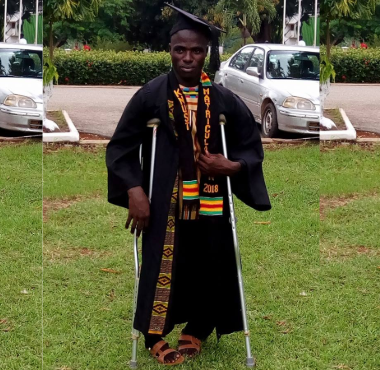 REACT’S FIRST UNIVERSITY STUDENT COURTESY OF OSEI-KUSI FOUNDATION (OKF)