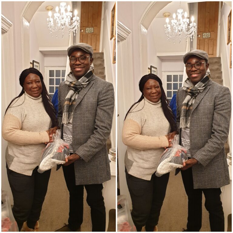 REACT DONATES 20 PAIRS OF FOOTBALL BOOTS TO CEREBRAL PALSY FOOTBALL GHANA.