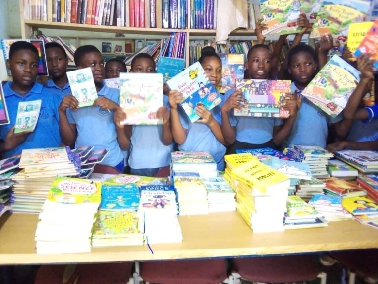 FIRST OF REACT’S USBORNE BOOKS@HOME DONATIONS GETS TO BENEFICIARY