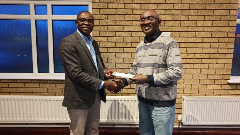 SWINDON GHANAIAN SOCIETY FUNDS REACT RAMP FOR DISABLED CHILDREN