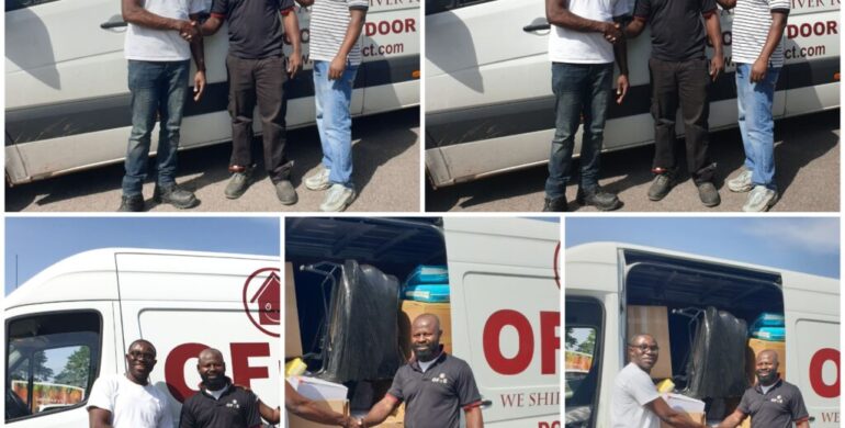 OFIE DIRECT; PROUD SPONSORS OF REACT SENDS REACT’s CONSIGNMENTS TO GHANA