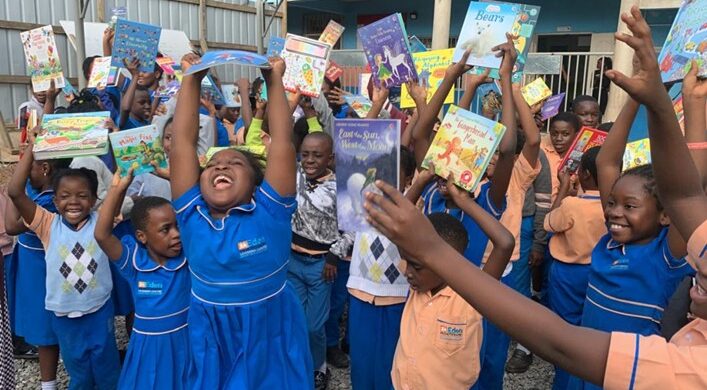EDEN MONTESSORI LEARNING CENTRE RECEIVES REACT/USBORNE BOOKS DONATIONS