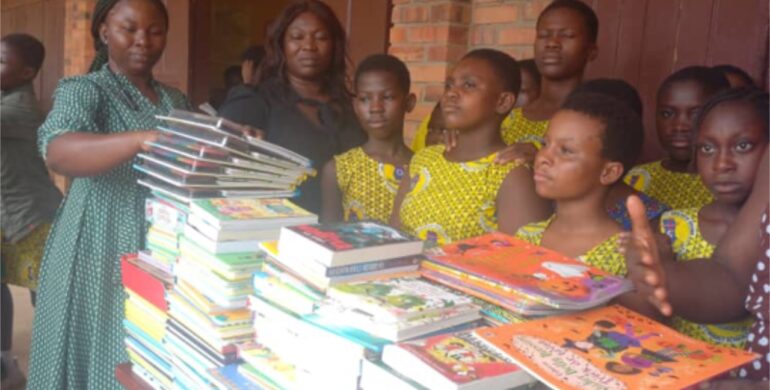 REACT DONATES USBORNE BOOKS TO ATWIMA MANHYIA METHODIST PRIMARY SCHOOL